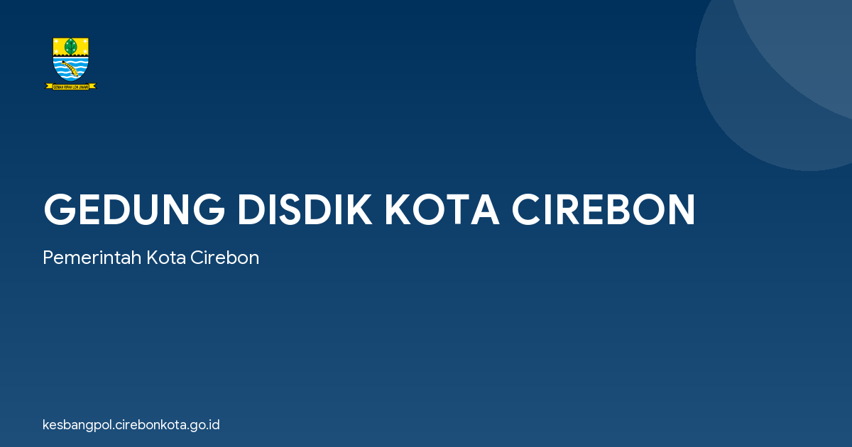 GEDUNG DISDIK KOTA CIREBON