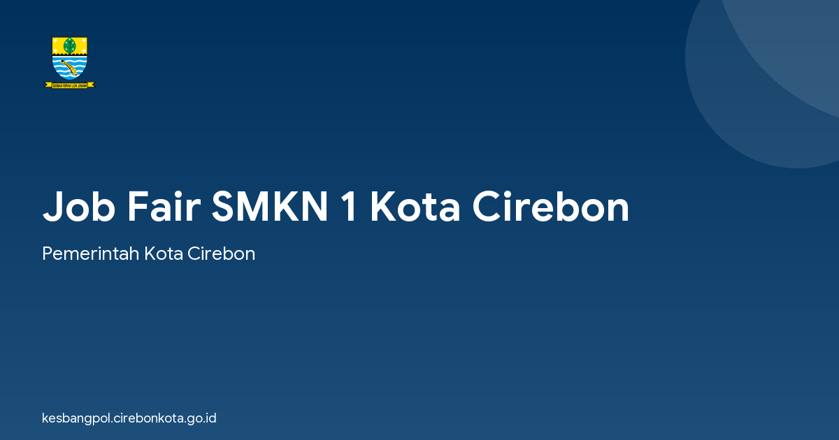 Job Fair SMKN 1 Kota Cirebon