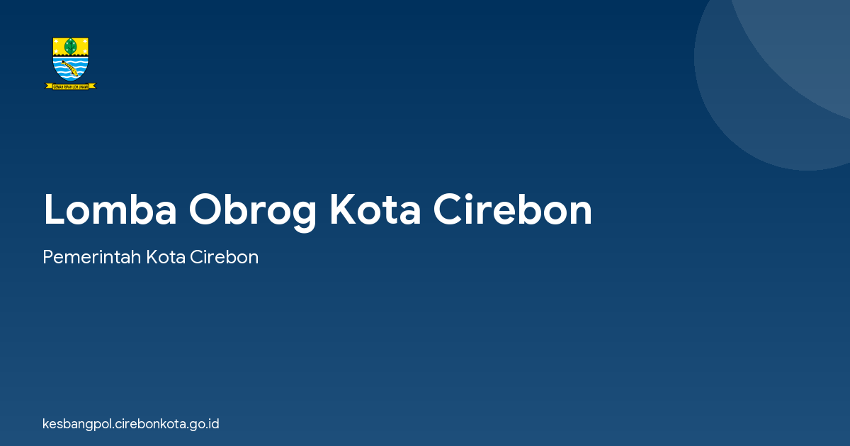 Lomba Obrog Kota Cirebon