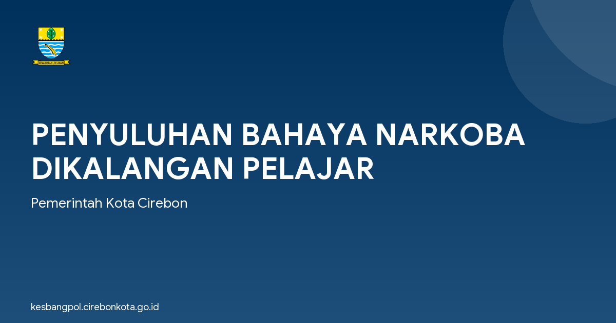 PENYULUHAN BAHAYA NARKOBA DIKALANGAN PELAJAR