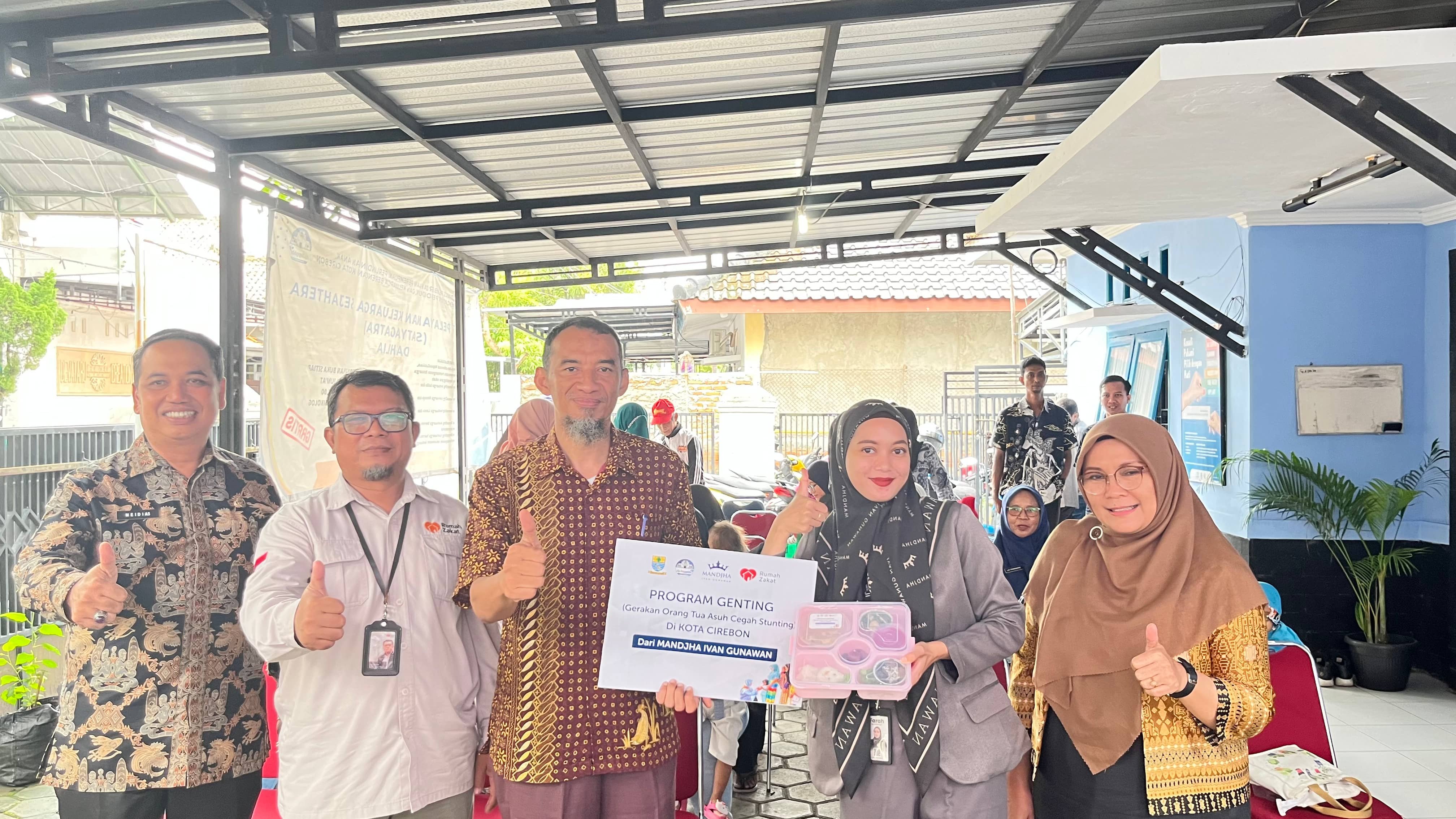Perkuat Pemenuhan Gizi Anak Usia Dini : GENTING Jadi Langkah Nyata Kota Cirebon Cegah Stunting