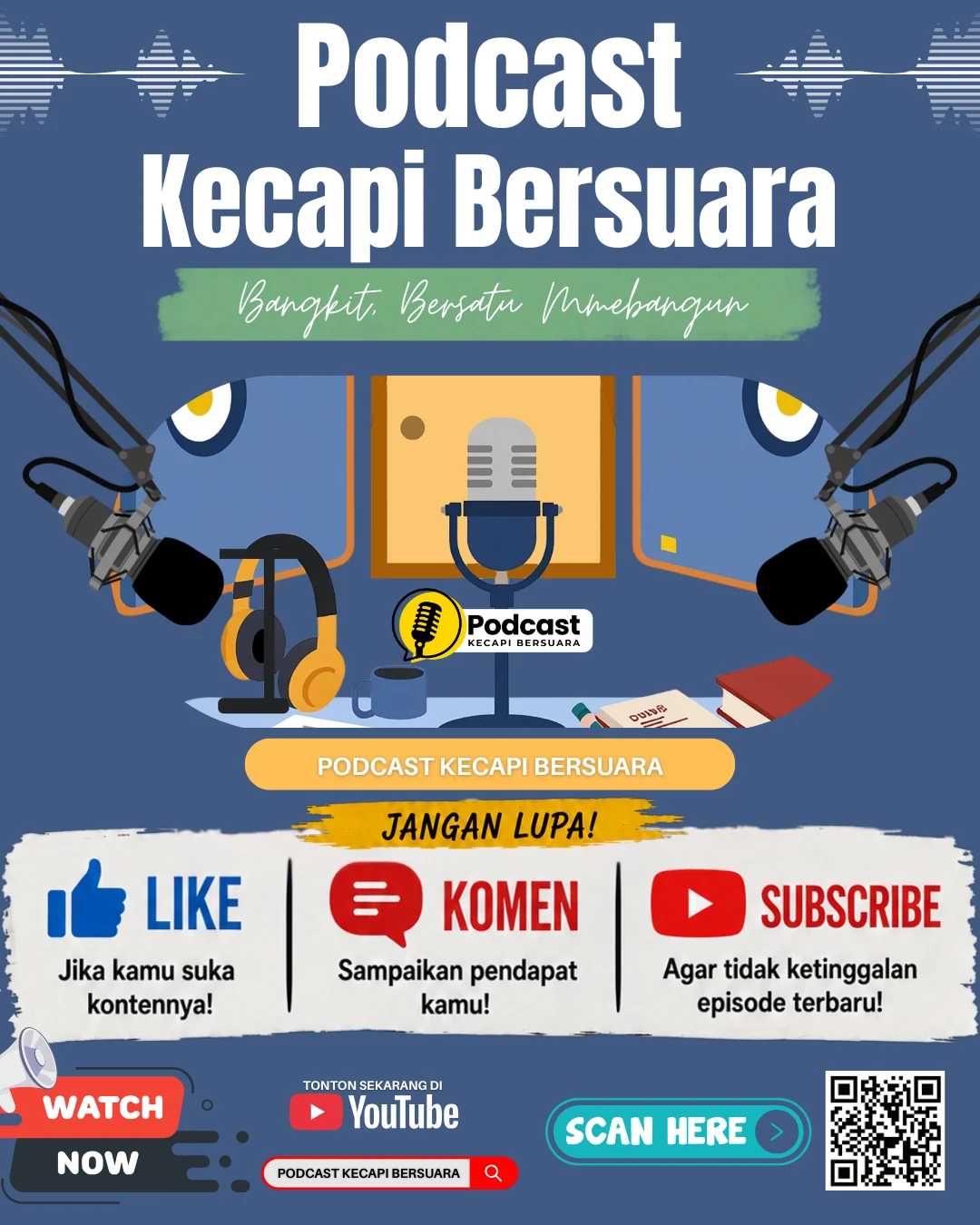 Ayo Subscribe YouTube Podcast Kecapi Bersuara, Dapatkan Informasi dan Inspirasi Terbaru!